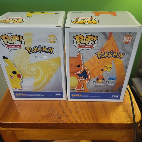 Pokémon Charizard and Pikachu Funko Pop Bundle - Picture 2 of 3